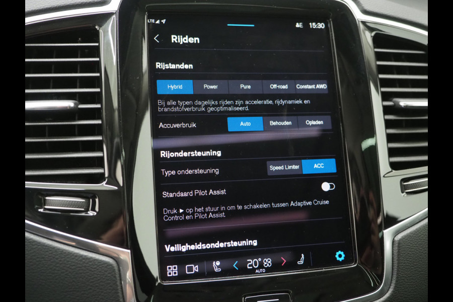 Volvo XC90 2.0 T8 Recharge AWD Ultimate 7P Long Range | Panoramadak | Pilot Assist | Harman/Kardon | 360 | Head Up | Keyless