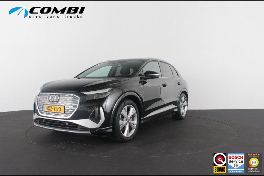 Audi Q4 e-tron 40 82 kWh S line > Camera/ Adaptief Cruise control/Stoelverwarming...
