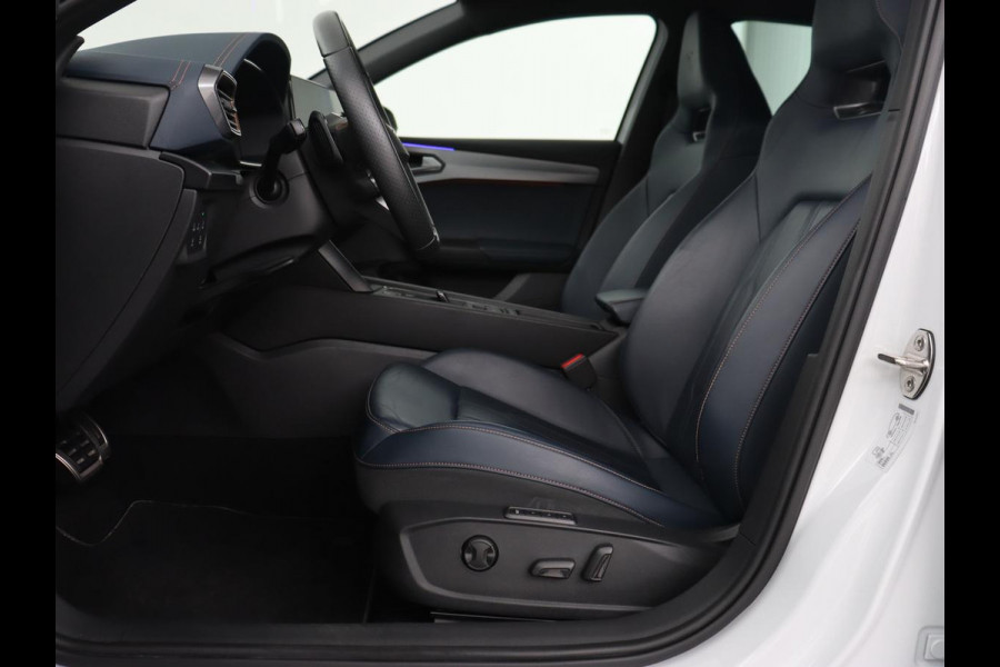 CUPRA Leon 1.4 e-Hybrid VZ | 245pk | Leder | Stoel & stuurverwarming | Adaptive cruise | Memory | Camera | Sfeerverlichting | Keyless | Full LED | PHEV