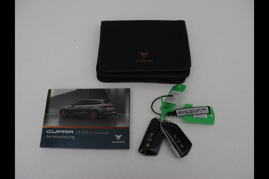 CUPRA Leon 1.4 e-Hybrid VZ | 245pk | Leder | Stoel & stuurverwarming | Adaptive cruise | Memory | Camera | Sfeerverlichting | Keyless | Full LED | PHEV