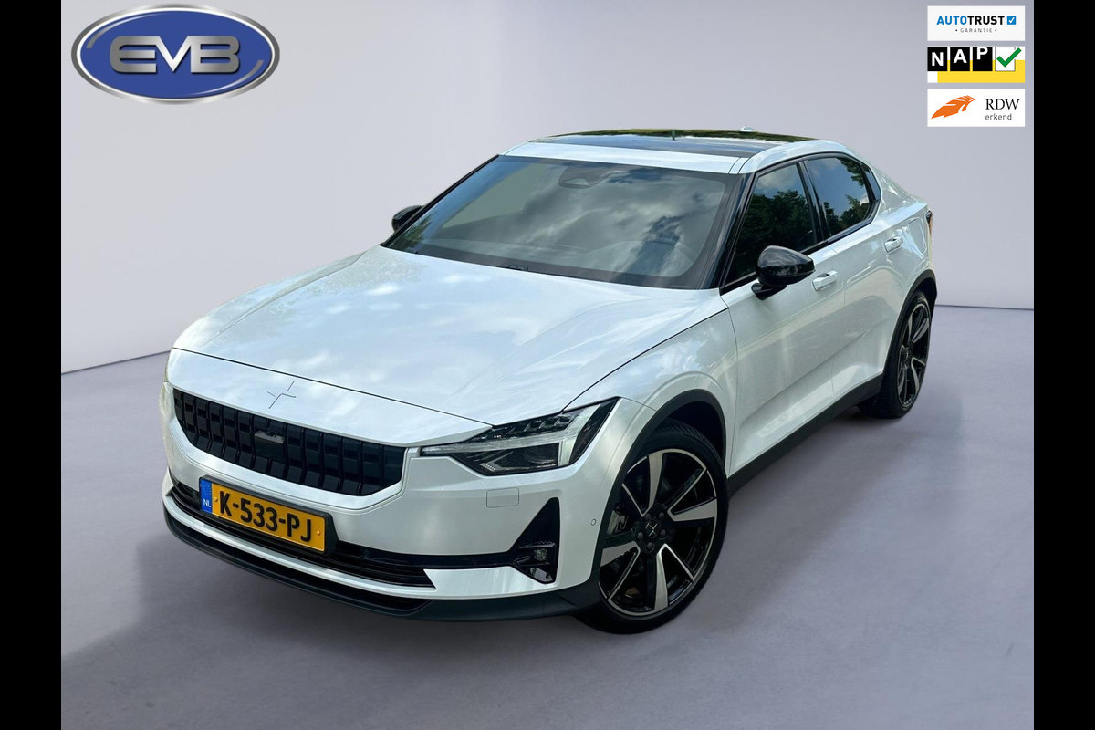 Polestar 2 Long Range Dual Motor Launch Edition 78kWh, panoramadak, 20 inch, elect. trekhaak, 1 e eigenaar, NL auto met nap Polestar 2 Long Range Dual Motor Launch Edition 78kWh, panoramadak, 20 inch, elect. trekhaak, 1 e eigenaar, NL auto met nap