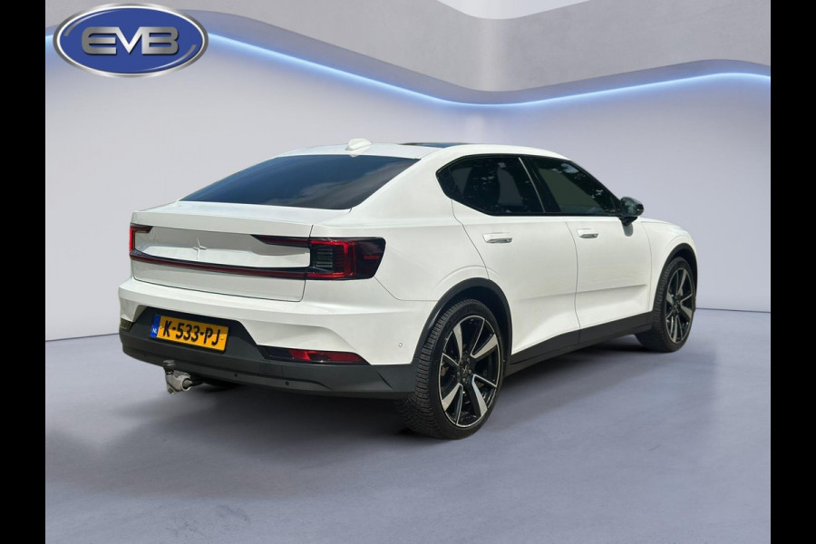 Polestar 2 Long Range Dual Motor Launch Edition 78kWh, panoramadak, 20 inch, elect. trekhaak, 1 e eigenaar, NL auto met nap