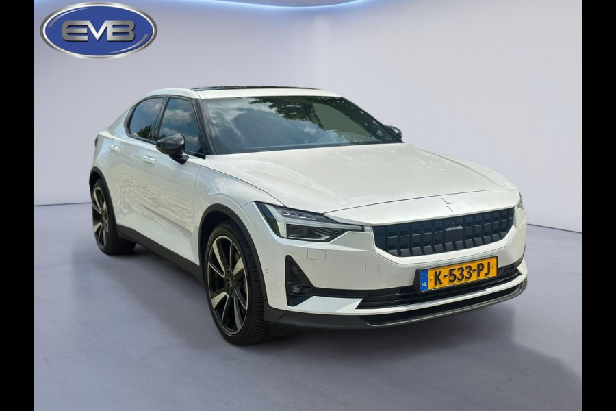 Polestar 2 Long Range Dual Motor Launch Edition 78kWh, panoramadak, 20 inch, elect. trekhaak, 1 e eigenaar, NL auto met nap