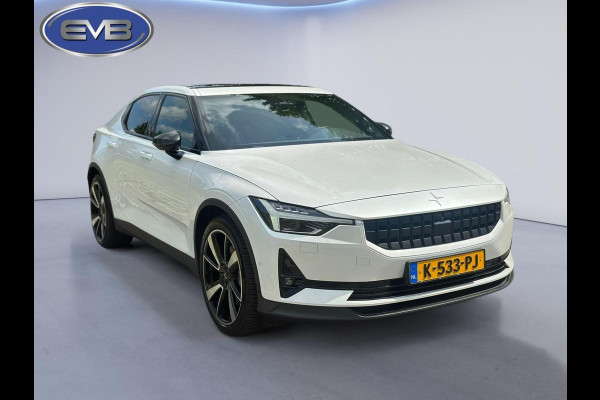 Polestar 2 Long Range Dual Motor Launch Edition 78kWh, panoramadak, 20 inch, elect. trekhaak, 1 e eigenaar, NL auto met nap
