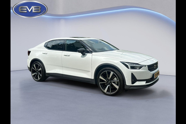 Polestar 2 Long Range Dual Motor Launch Edition 78kWh, panoramadak, 20 inch, elect. trekhaak, 1 e eigenaar, NL auto met nap