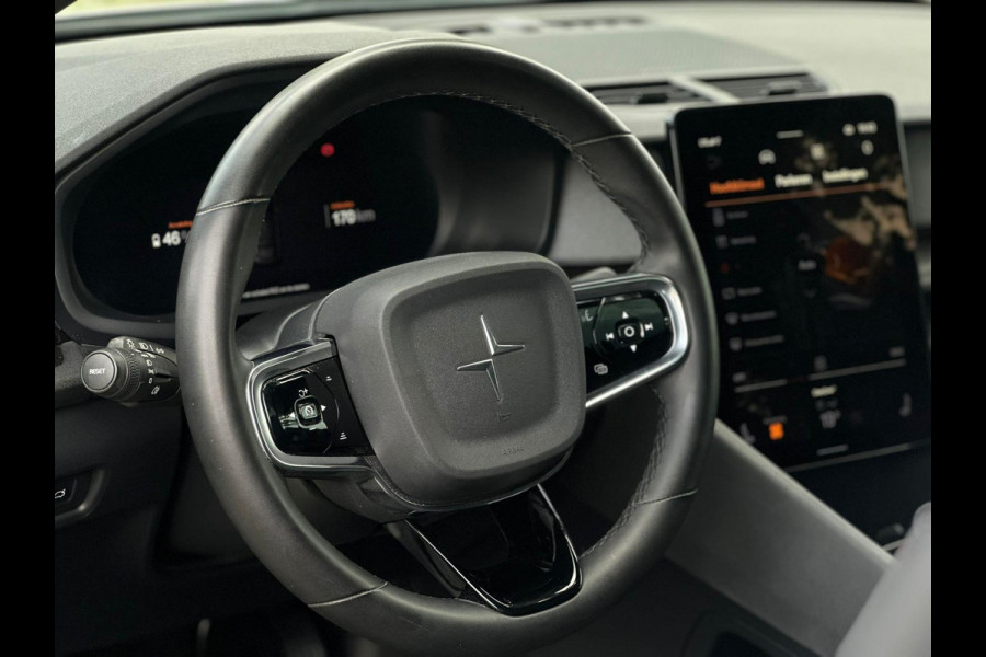 Polestar 2 Long Range Dual Motor Launch Edition 78kWh, panoramadak, 20 inch, elect. trekhaak, 1 e eigenaar, NL auto met nap