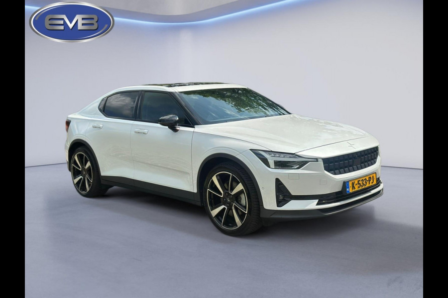 Polestar 2 Long Range Dual Motor Launch Edition 78kWh, panoramadak, 20 inch, elect. trekhaak, 1 e eigenaar, NL auto met nap