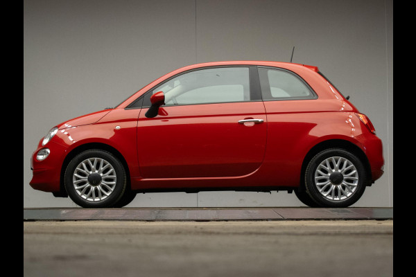 Fiat 500 1.2 Popstar Sport (4 CILINDER,NAVI,BLUETOOTH,LM VELGEN,ELECTRISCH PAKKET,SPORTSTOELEN,NIEUWE APK,NETTESTAAT)
