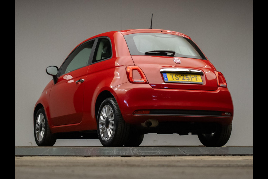 Fiat 500 1.2 Popstar Sport (4 CILINDER,NAVI,BLUETOOTH,LM VELGEN,ELECTRISCH PAKKET,SPORTSTOELEN,NIEUWE APK,NETTESTAAT)