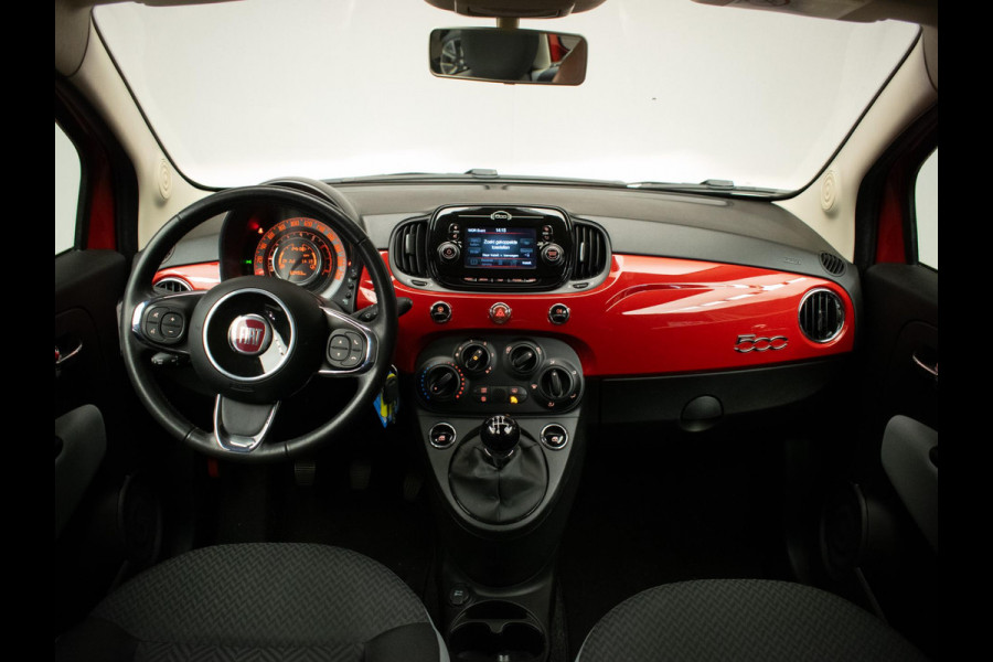 Fiat 500 1.2 Popstar Sport (4 CILINDER,NAVI,BLUETOOTH,LM VELGEN,ELECTRISCH PAKKET,SPORTSTOELEN,NIEUWE APK,NETTESTAAT)