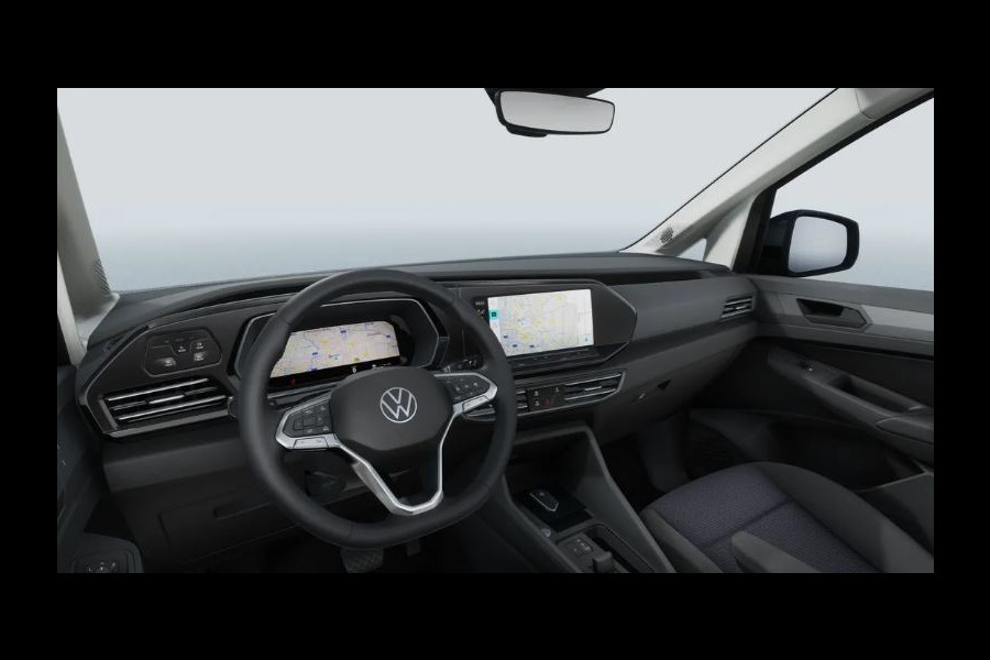 Volkswagen Caddy Cargo 2.0 TDI 90kW 122PK Style DSG rijdende demo, kilometerstand loopt op binnenzijde laadruimte is betimmerd