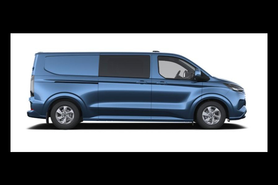 Ford Transit Custom 320 2.5 PHEV L2H1 Limited DC 233pk | | Dubbele Cabine |Dubbele zijschuifdeur | 12-weg verstel- en verwarmbare AGR Stoelen | Inklapbare trekhaak | 17 inch lichtmetalen velgen | Driver Assistance Pack Premium  | Verwarmbaar stuurwiel | Bekleding zijwand en achterdeuren (volledig) |  | PRIJS EX. BTW INCL. BPM