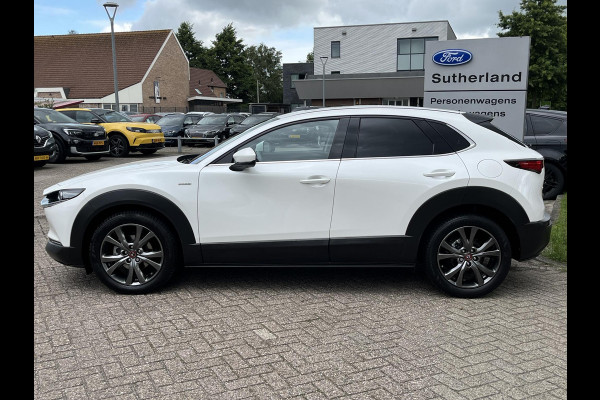 Mazda CX-30 2.0 e-SkyActiv-X M Hybrid 100th Anniversary Ed. 180 Pk | VOL! | Schuif/Kantel dak | Adaptive Cruise Control | Lederen Bekleding | Elek. Achterklep | Bose Audio