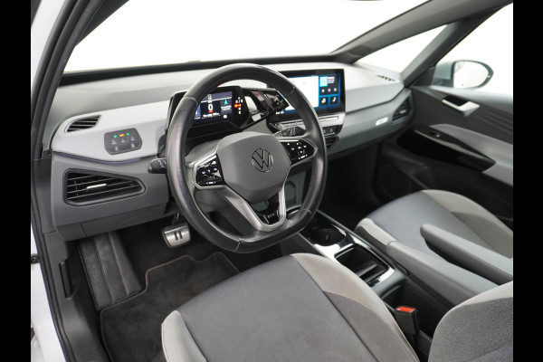 Volkswagen ID.3 58kWh 204PK First Navi Adapt.Cruise Control Pdc Apple Carplay Android Navi Ecc Led Stoel-Stuurverwarming DAB Keyless Advanced Lmv Bluetooth Regensensor Rijstrooksensor Verkeersbord detectie Mirrorlink Grootste accu Garantie op accu t/m 02-12-2028