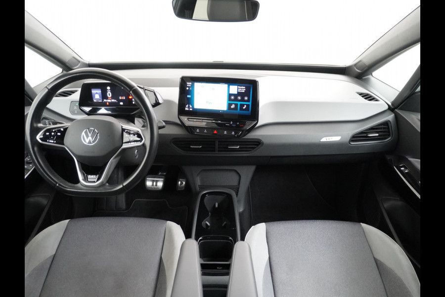 Volkswagen ID.3 58kWh 204PK First Navi Adapt.Cruise Control Pdc Apple Carplay Android Navi Ecc Led Stoel-Stuurverwarming DAB Keyless Advanced Lmv Bluetooth Regensensor Rijstrooksensor Verkeersbord detectie Mirrorlink Grootste accu Garantie op accu t/m 02-12-2028