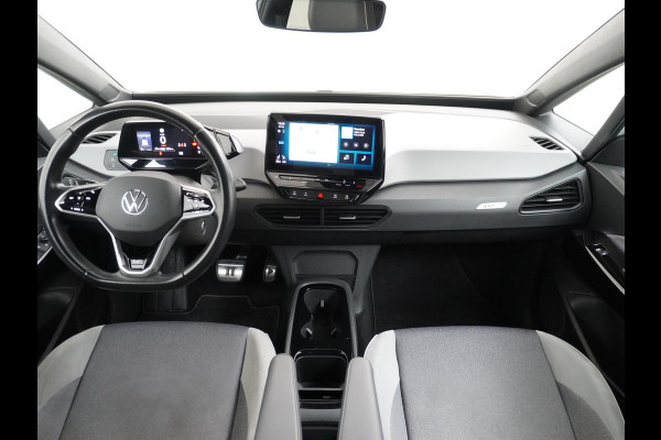 Volkswagen ID.3 58kWh 204PK First Navi Adapt.Cruise Control Pdc Apple Carplay Android Navi Ecc Led Stoel-Stuurverwarming DAB Keyless Advanced Lmv Bluetooth Regensensor Rijstrooksensor Verkeersbord detectie Mirrorlink Grootste accu Garantie op accu t/m 02-12-2028