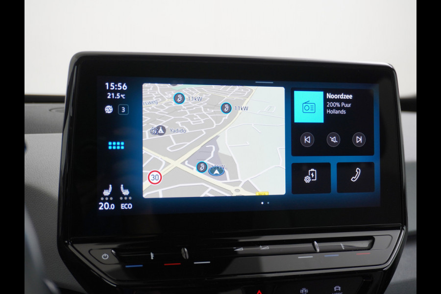 Volkswagen ID.3 58kWh 204PK First Navi Adapt.Cruise Control Pdc Apple Carplay Android Navi Ecc Led Stoel-Stuurverwarming DAB Keyless Advanced Lmv Bluetooth Regensensor Rijstrooksensor Verkeersbord detectie Mirrorlink Grootste accu Garantie op accu t/m 02-12-2028