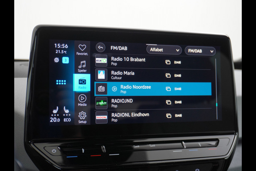 Volkswagen ID.3 58kWh 204PK First Navi Adapt.Cruise Control Pdc Apple Carplay Android Navi Ecc Led Stoel-Stuurverwarming DAB Keyless Advanced Lmv Bluetooth Regensensor Rijstrooksensor Verkeersbord detectie Mirrorlink Grootste accu Garantie op accu t/m 02-12-2028