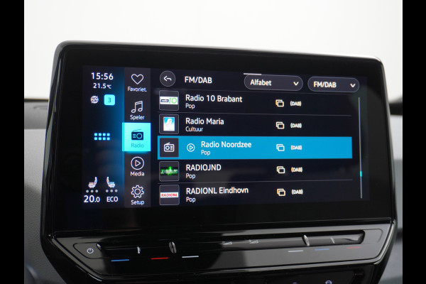 Volkswagen ID.3 58kWh 204PK First Navi Adapt.Cruise Control Pdc Apple Carplay Android Navi Ecc Led Stoel-Stuurverwarming DAB Keyless Advanced Lmv Bluetooth Regensensor Rijstrooksensor Verkeersbord detectie Mirrorlink Grootste accu Garantie op accu t/m 02-12-2028