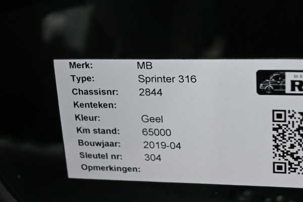 Mercedes-Benz Sprinter 316 CDI L3 Dubbele cabine Open laadbak 3500 kg Trekhaak, Standkachel, MBUX