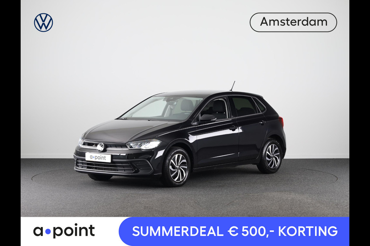 Volkswagen Polo 1.0 TSI Life Edition 95 pk Automaat (DSG) | Verlengde garantie | Navigatie | Parkeersensoren achter | Achteruitrijcamera | Adaptieve cruise control | LED koplampen |