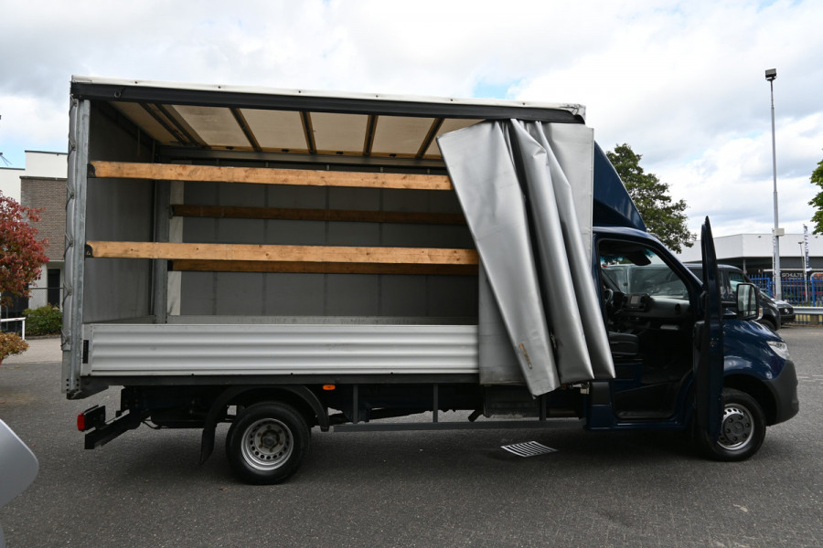 Mercedes-Benz Sprinter 516 CDI L3 Bakwagen Huifzeil MBUX navigatie, Geveerde stoel, Trekhaak
