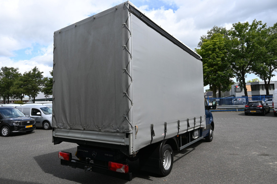 Mercedes-Benz Sprinter 516 CDI L3 Bakwagen Huifzeil MBUX navigatie, Geveerde stoel, Trekhaak