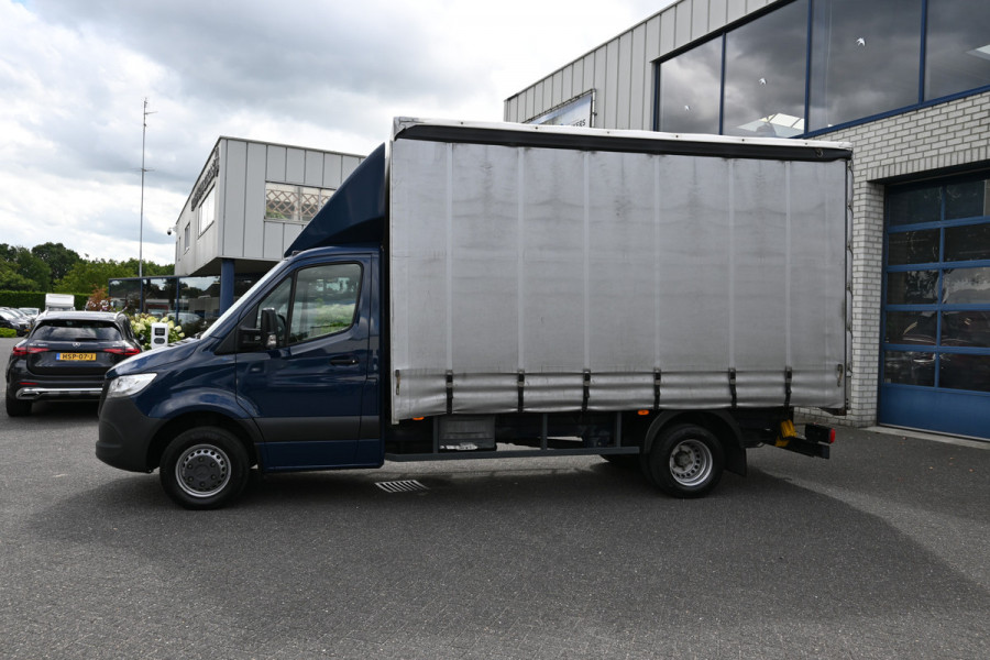 Mercedes-Benz Sprinter 516 CDI L3 Bakwagen Huifzeil MBUX navigatie, Geveerde stoel, Trekhaak