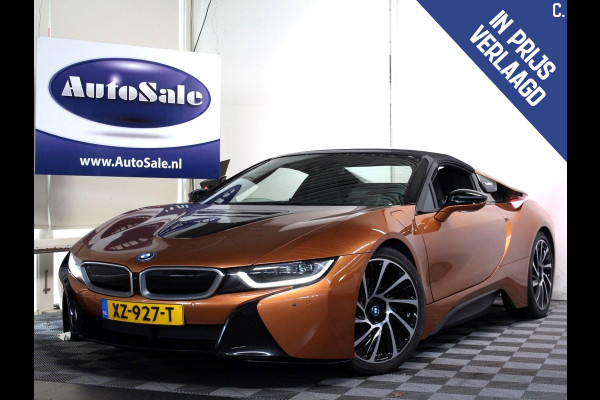 BMW i8 Roadster 1.5 375pk NAP HUD DAB LEDER CAMERA NAV BT '19