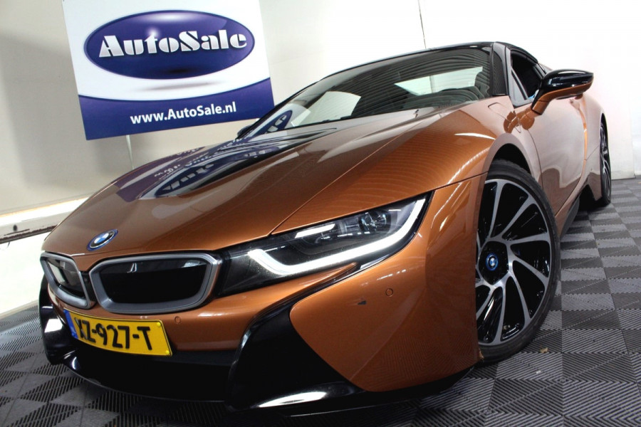 BMW i8 Roadster 1.5 375pk NAP HUD DAB LEDER CAMERA NAV BT '19