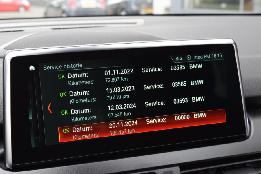 BMW 2 Serie Active Tourer 218i Corporate Lease High Executive