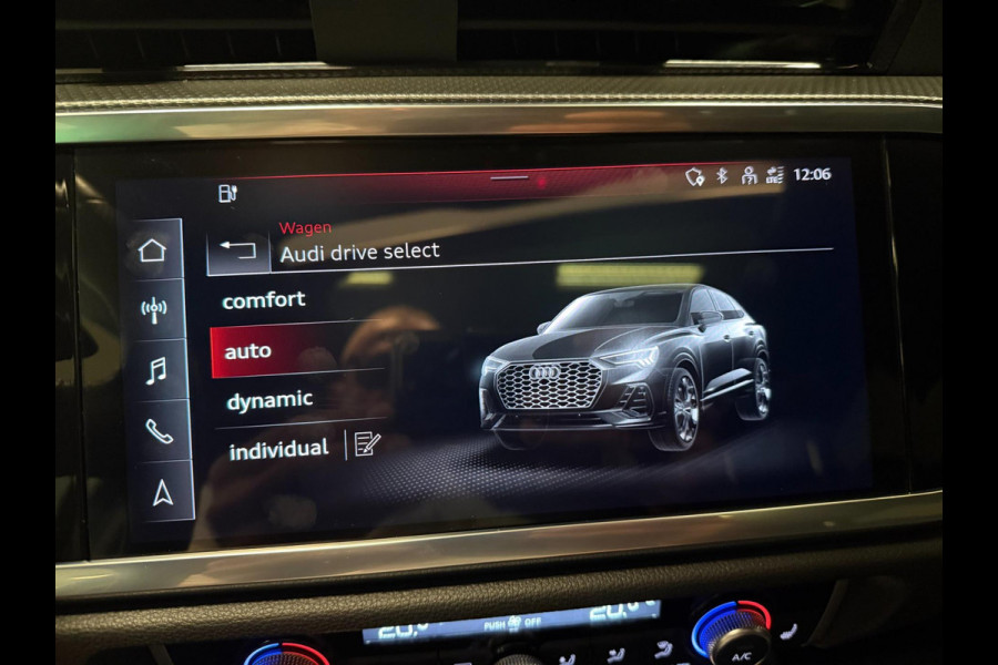 Audi Q3 Sportback 45 TFSI e 2X S-LINE BLACKLINE PANO/NAVI/DAB/LED/ECC/PDC/CRUISE///