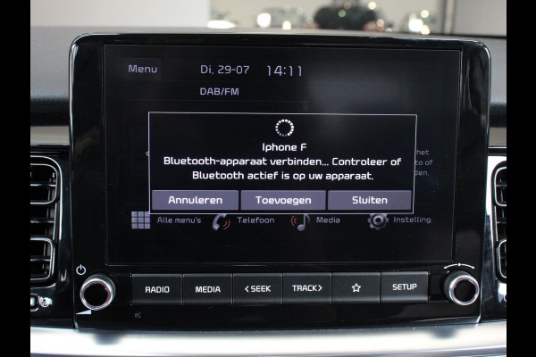 Kia Stonic 1.0 T-GDi MHEV DynamicPlusLine Climate control Adaptieve cruise control Achteruitrijcamera LED Verwarmde voorstoelen Verwarmde stuurwiel Parkeersensoren Apple Carplay/ Android Auto