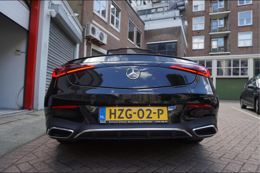Mercedes-Benz CLE Cabriolet 200 AMG Line | Burmester | Sfeerverlichting | Stoelmassage + ventilatie + verwarming | Nekverwarming | Adaptieve cruise | Lane departure | Apple Carplay | Keyless