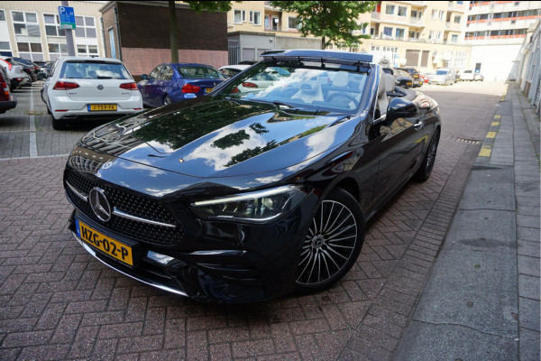 Mercedes-Benz CLE Cabriolet 200 AMG Line | Burmester | Sfeerverlichting | Stoelmassage + ventilatie + verwarming | Nekverwarming | Adaptieve cruise | Lane departure | Apple Carplay | Keyless