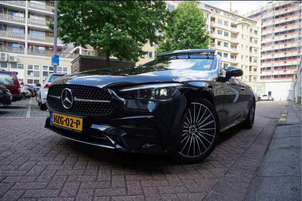 Mercedes-Benz CLE Cabriolet 200 AMG Line | Burmester | Sfeerverlichting | Stoelmassage + ventilatie + verwarming | Nekverwarming | Adaptieve cruise | Lane departure | Apple Carplay | Keyless