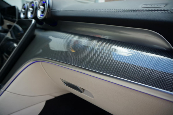 Mercedes-Benz CLE Cabriolet 200 AMG Line | Burmester | Sfeerverlichting | Stoelmassage + ventilatie + verwarming | Nekverwarming | Adaptieve cruise | Lane departure | Apple Carplay | Keyless