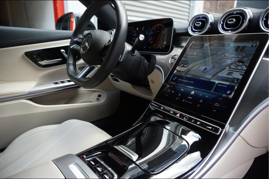 Mercedes-Benz CLE Cabriolet 200 AMG Line | Burmester | Sfeerverlichting | Stoelmassage + ventilatie + verwarming | Nekverwarming | Adaptieve cruise | Lane departure | Apple Carplay | Keyless