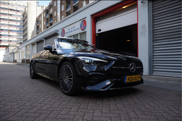 Mercedes-Benz CLE Cabriolet 200 AMG Line | Burmester | Sfeerverlichting | Stoelmassage + ventilatie + verwarming | Nekverwarming | Adaptieve cruise | Lane departure | Apple Carplay | Keyless