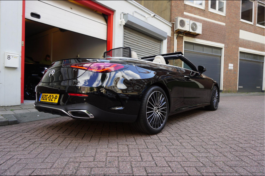 Mercedes-Benz CLE Cabriolet 200 AMG Line | Burmester | Sfeerverlichting | Stoelmassage + ventilatie + verwarming | Nekverwarming | Adaptieve cruise | Lane departure | Apple Carplay | Keyless