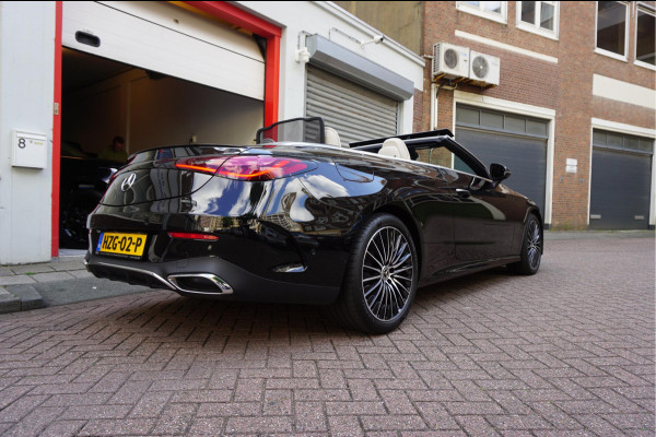 Mercedes-Benz CLE Cabriolet 200 AMG Line | Burmester | Sfeerverlichting | Stoelmassage + ventilatie + verwarming | Nekverwarming | Adaptieve cruise | Lane departure | Apple Carplay | Keyless