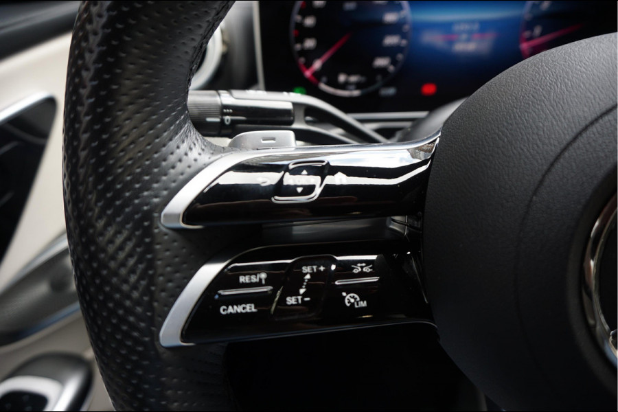 Mercedes-Benz CLE Cabriolet 200 AMG Line | Burmester | Sfeerverlichting | Stoelmassage + ventilatie + verwarming | Nekverwarming | Adaptieve cruise | Lane departure | Apple Carplay | Keyless
