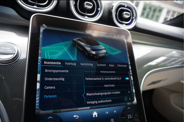 Mercedes-Benz CLE Cabriolet 200 AMG Line | Burmester | Sfeerverlichting | Stoelmassage + ventilatie + verwarming | Nekverwarming | Adaptieve cruise | Lane departure | Apple Carplay | Keyless
