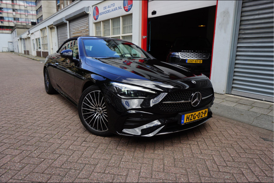 Mercedes-Benz CLE Cabriolet 200 AMG Line | Burmester | Sfeerverlichting | Stoelmassage + ventilatie + verwarming | Nekverwarming | Adaptieve cruise | Lane departure | Apple Carplay | Keyless
