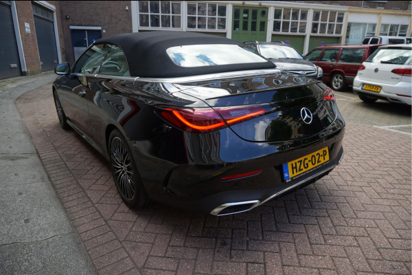 Mercedes-Benz CLE Cabriolet 200 AMG Line | Burmester | Sfeerverlichting | Stoelmassage + ventilatie + verwarming | Nekverwarming | Adaptieve cruise | Lane departure | Apple Carplay | Keyless