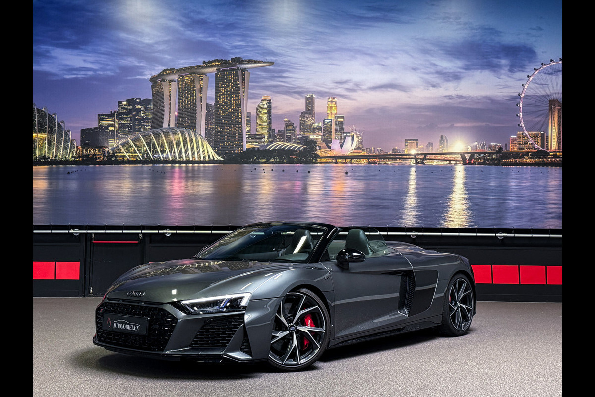 Audi R8 Spyder 5.2 Performance quattro Keramisch|V10|B&O|Carbon|Ruitjes|Camera Audi R8 Spyder 5.2 Performance quattro Keramisch|V10|B&O|Carbon|Ruitjes|Camera