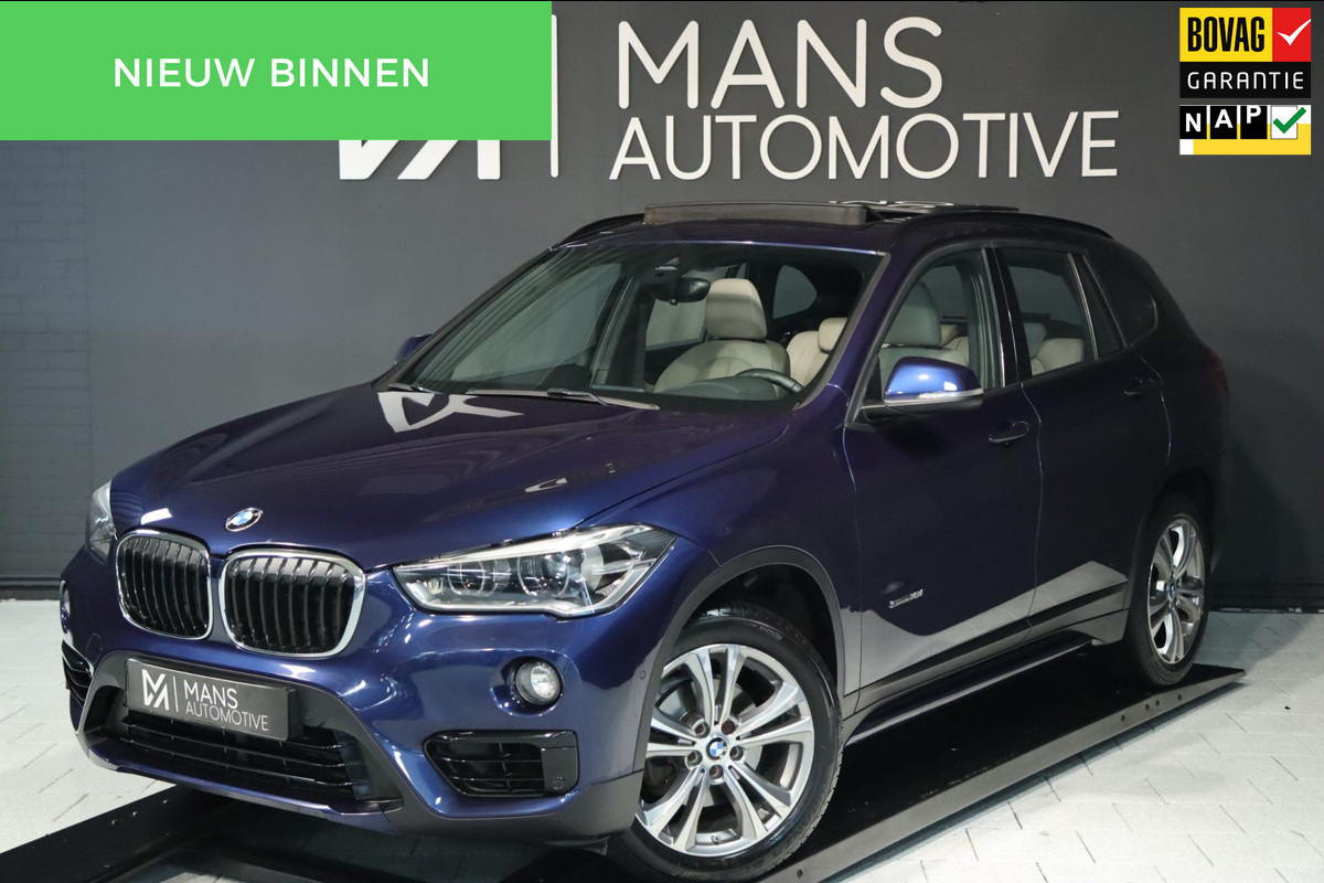 BMW X1 SDrive18i / LED / NAVI / CRUISE / LEDER / 100% DEALERONDERHOUDEN BMW X1 SDrive18i / LED / NAVI / CRUISE / LEDER / 100% DEALERONDERHOUDEN