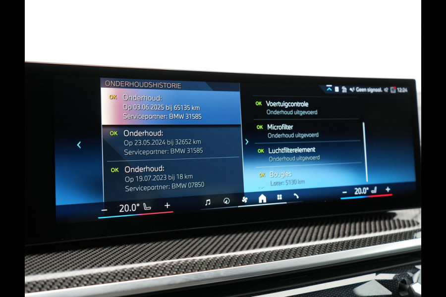 BMW X5 xDrive50e M Sport Plug In Hybrid 490pk Dealer O.H PHEV | Head Up | 360 Camera | Adaptive Cruise | Individual Lederen Comfortstoelen Memory & Verwarmd | Apple Carplay | Widescreen Navigatie | Carbon Interieur | Luchtvering | Front Assist |