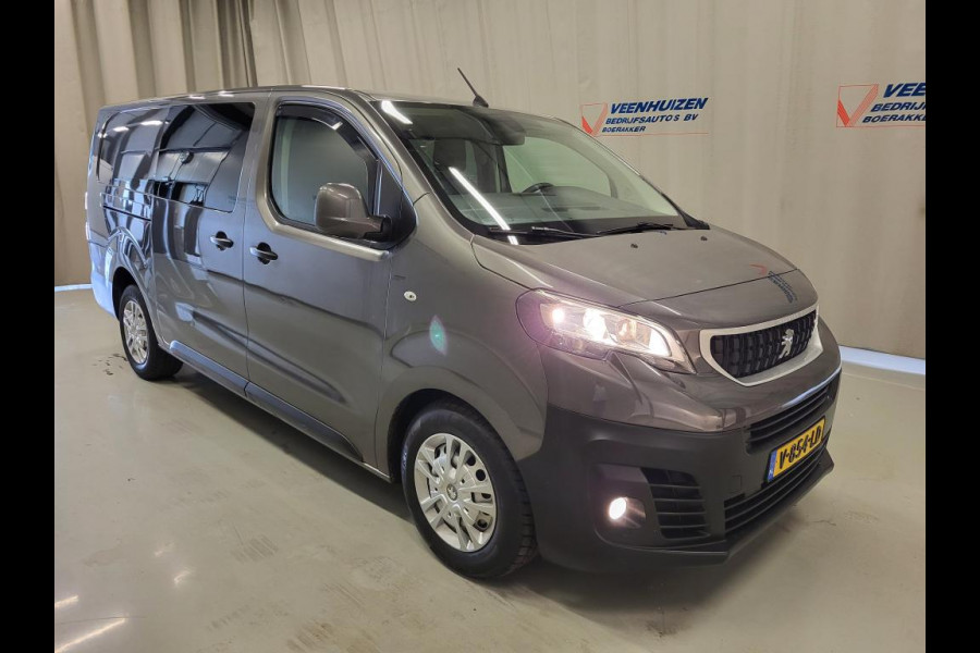 Peugeot Expert 2.0BlueHDI L3/H1 Dubbele Cabine met dubbele schuifdeur Euro 6!