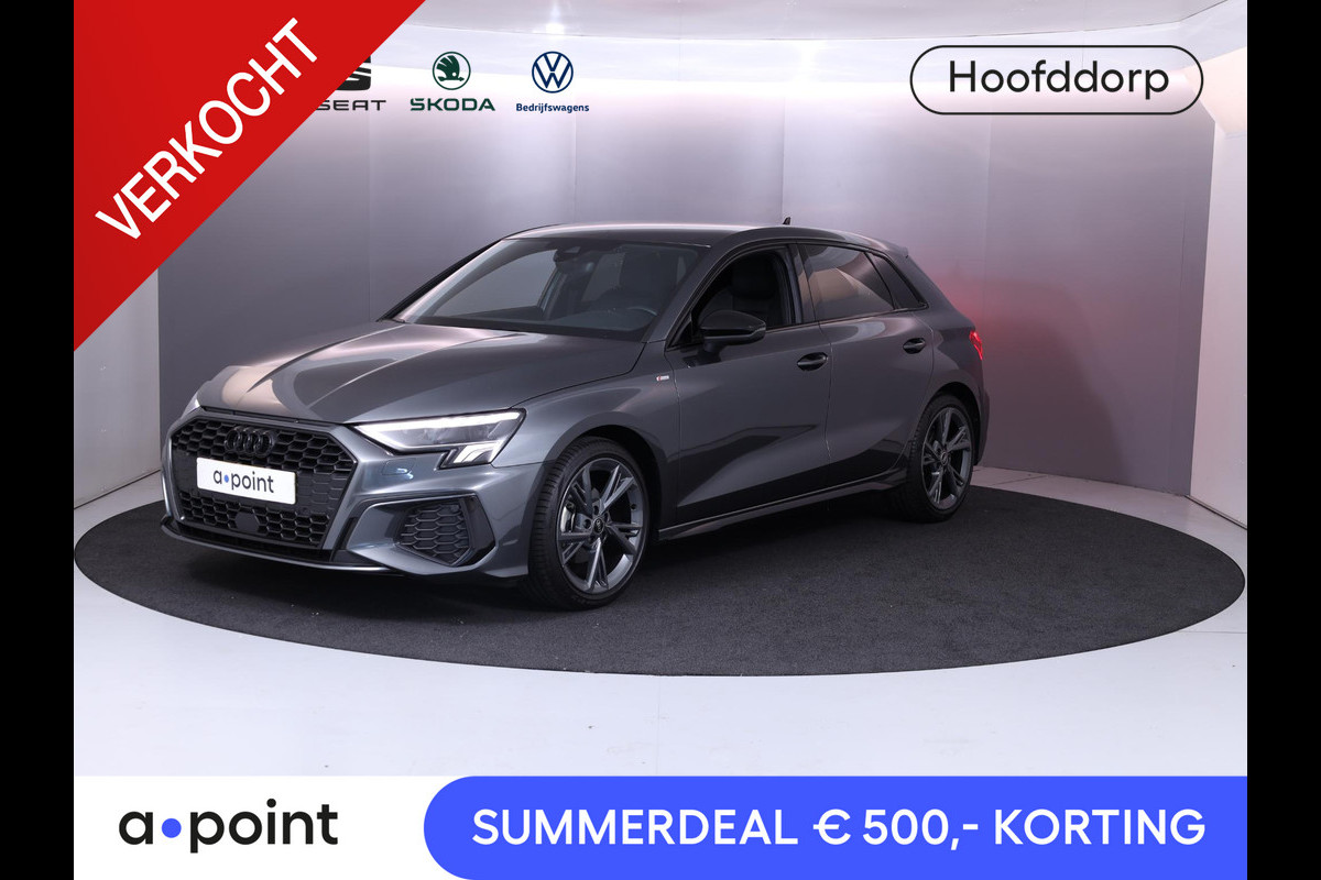 Audi A3 Sportback 30 TFSI S edition 110 pk S-tronic | Verlengde garantie | Navigatie | Parkeersensoren achter | LED koplampen | S-Line |